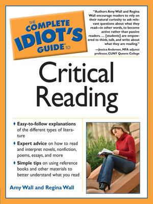 cover image of The Complete Idiot's Guide to Critical Reading